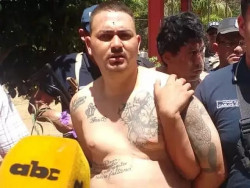 Entre os presos está Fredy González Delvalle, condenado a 40 anos por massacre em presídio (Imagem: ABC Color)