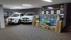 DOF apreende Land Rover roubada e chega a entreposto do tráfico