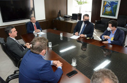 Alan se reúne com com presidente do TJMS para pedir permanência da 7ª Vara Cível