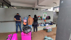 Quadrilha presa em Dourados pela Polícia Militar (Foto: Adilson Domingos)