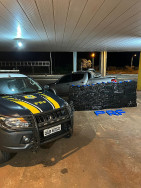 Veículo apreendido pela PRF (Foto: PRF)