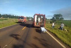 Quatro morrem em acidente na MS-386 entre Ponta Porã e Amambai