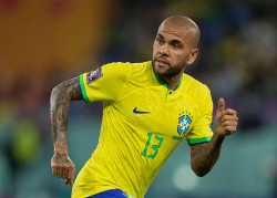 Daniel Alves foi detido na Espanha hoje (Foto: Reprodução)