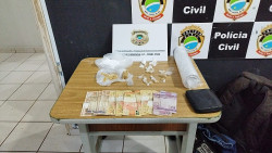 Homem é preso no Jardim Ouro Verde acusado de “delivery de drogas”