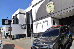 Acusados foram levados para a Depac (Foto: Reprodução)