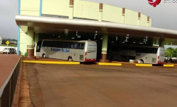 O fato ocorreu em janeiro de 2019, o terminal era novo, recém-inaugurado (Foto: Maracaju em Foco)