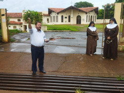 Laudir cobra solução para alagamento de mosteiro no Parque Alvorada