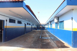 Após quase 1 ano de obra, escola do Guaicurus volta a receber alunos