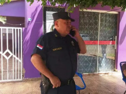 Suboficial Xisto Coronel, que encontrou a bolsa com dinheiro (Foto: Marciano Cândia)