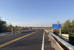 MS-477, acesso ao distrito de Panambi (Fotos: Agesul)