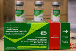 Ministério da Saúde enviou 92 mil doses à SES que agora distribui aos municípios (Foto: Roberto Dziura Jr/AEN)