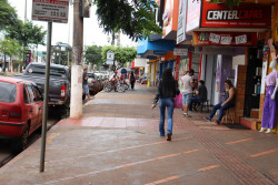 Calçadas poderão ser usadas em Dourados (Foto: Assecom)