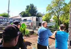 Os policiais penais Robson Magno e Iran Alberto, presos em janeiro (Foto: Adilson Domingos)