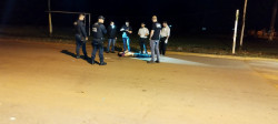 Homem morto no Estrela Porã (Foto: Adilson Domingos)