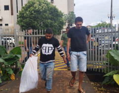 Dois são presos levando 95 quilos de maconha para a Bahia