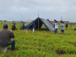 Indígenas ocupam área de condomínio da Corpal em Dourados