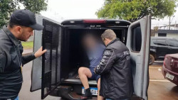 O psicólogo Jorge Zacarias, durante prisão em 2022 (Foto: Adilson Domingos/Arquivo)