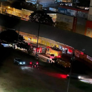 Incêndio em Pedro Juan Caballero (Foto: Reprodução)