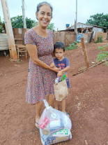 Grupo ‘Chamados a Servir’ distribui cestas de alimentos e ovos de Páscoa
