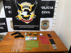 Paraguaio e brasileira são presos por tráfico em cidade da fronteira