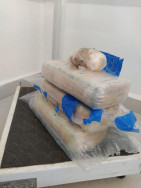 Droga apreendida pela PRF em Dourados (Foto: Assessoria PRF)