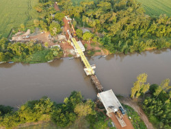 Ponte entre Dourados e Deodápolis fica R$ 353 mil mais cara