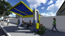 Investimento de R$ 610.810,00 em dez pontos de ônibus em Dourados (Assecom)