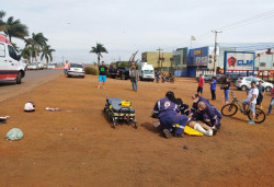 Motorista faz conversão proibida e causa morte na Coronel Ponciano