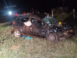 Homem morre em capotamento na MS-147