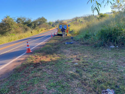 Ciclista é atropelado e morto na BR-163 em Caarapó