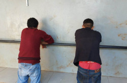 Ladrões arrombam loja de materiais de construção e dois são presos