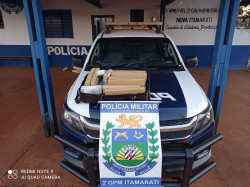 Mulher que levaria droga para Sinop é presa pela PM em Nova Itamarati