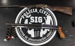 Douradense preso com armas em operação paga fiança e deixa cadeia