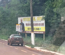 MP quer retirada de outdoor de área de preservação no Laranja Doce