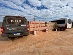 DOF fecha entreposto de contrabandistas de cigarro em Dourados