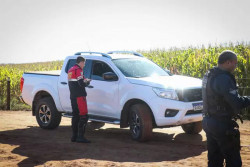 Corpo da PM foi encontrado nesta manhã Foto: Campo Grande Nwes)