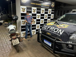 Assaltante é preso logo após roubar moto no Jardim Vista Alegre