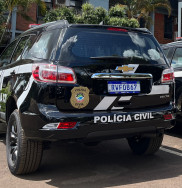 Polícia Civil prendeu ontem acusado de estupro (Foto: Policia Civil)