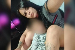Brenda foi morta na calçada pela namorado, na frente do filho (Foto: Redes Sociais)