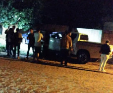 Local onde vereador foi assassinado (Foto: Reprodução)