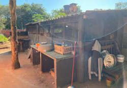 Área externa da clínica de reabilitação (Foto: Defensoria Pública)