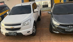 S10 e HB20 roubados em São Paulo são apreendidos em Dourados