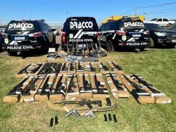 Operação contra empresa de Dourados apreendeu 33 armas