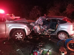 Acidente com Amarok da Prefeitura de Dourados causa morte na BR-163