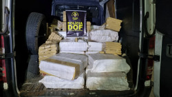 Droga apreendida em Rio Brilhante (Foto:Assessoria/DOF)