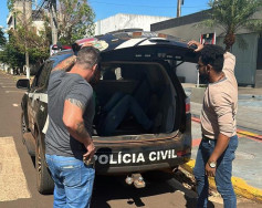 Homem que colocou fogo na ex-mulher é preso na área central de Dourados