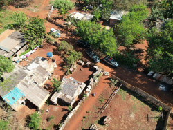 Local na região conhecida como `Poeirinha` em Maracaju (Foto: Assessoria/PC)