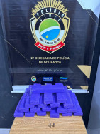 Material aprendido pela Polícia Civil (Foto: Adilson Domingos)