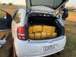 Apreensão depois da tentativa de fuga (Foto: Divulgação)