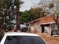 Policiais no local da ação (Foto: Campo Grande News)
